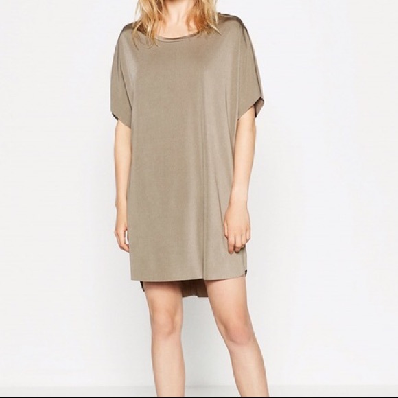 Zara metallic rose dress - Picture 2 of 5